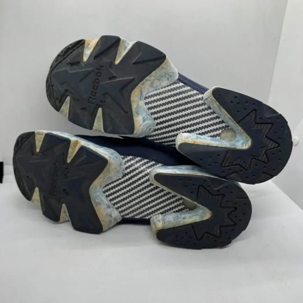 Reebok Instapump Fury Mens 8.5 blue shoes sneakers